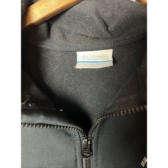 Columbia Ascender Softshell Jacket Men’s Medium Black Water Resistant - Picture 3 of 5